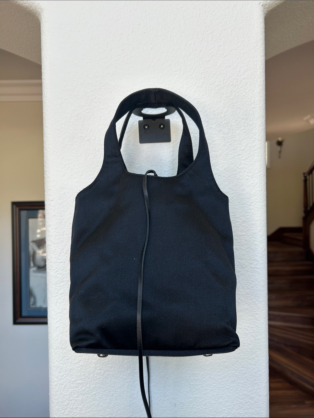 Donald J. Pliner Black Tote Bag